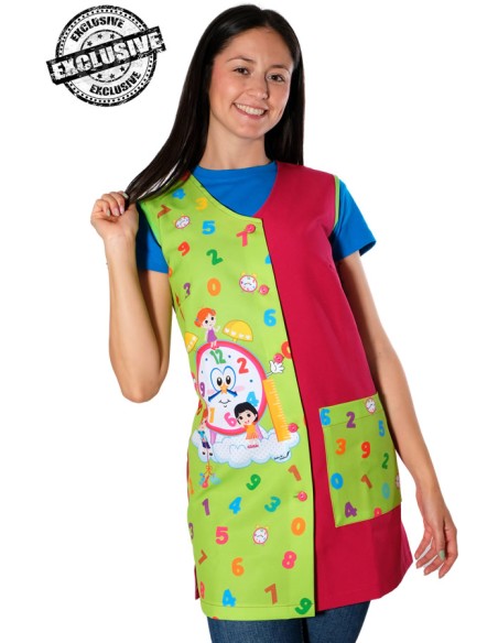 BATA SIN MANGAS RELOJ