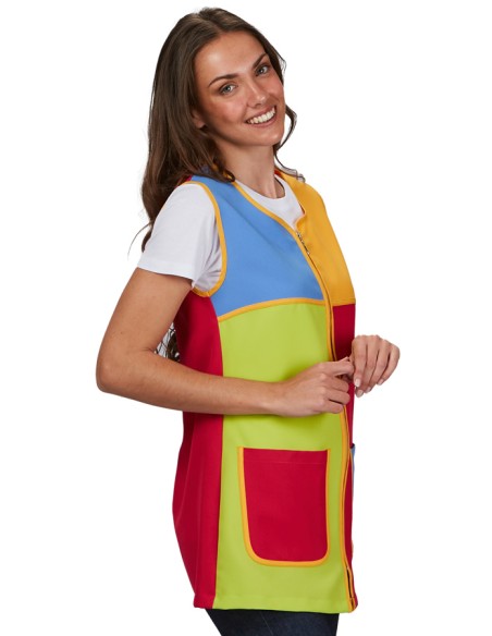 BLUSA SIN MANGAS MULTICOLOR