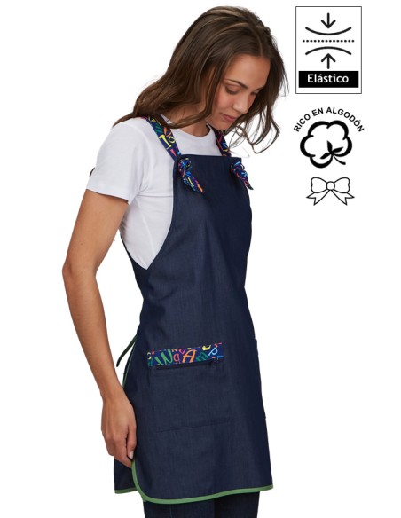 ESTOLA DENIM LETRAS