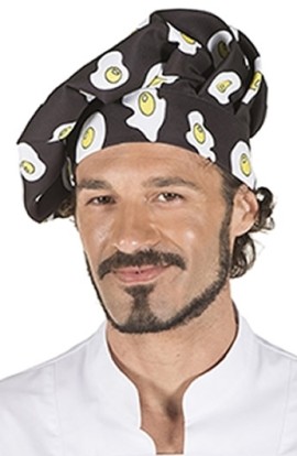 GORRO CHEF HUEVOS FRITOS