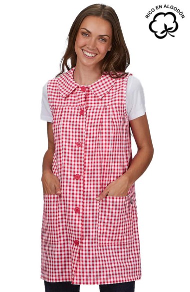 CAMICE DI MAESTRA SENZA MANICHE (FUCSIA)