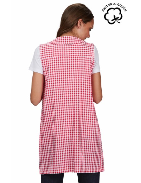 CAMICE DI MAESTRA SENZA MANICHE (FUCSIA)
