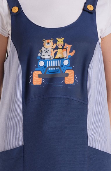 VESTITO MAESTRA JEEP ANIMALI