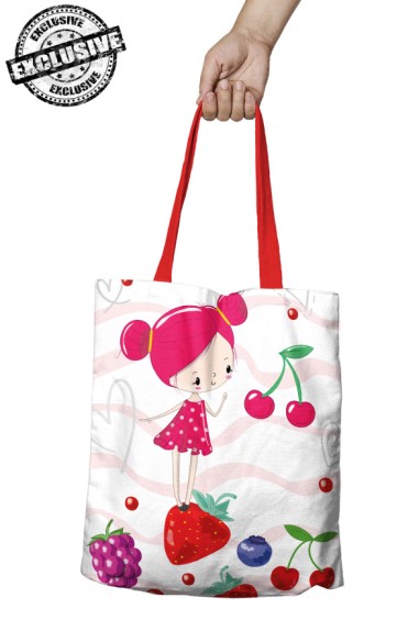 BORSA DI MANO TORTA ALLE FRAGOLE