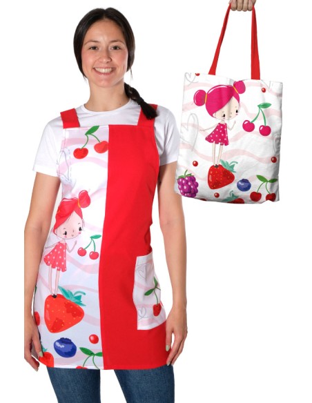 BORSA DI MANO TORTA ALLE FRAGOLE