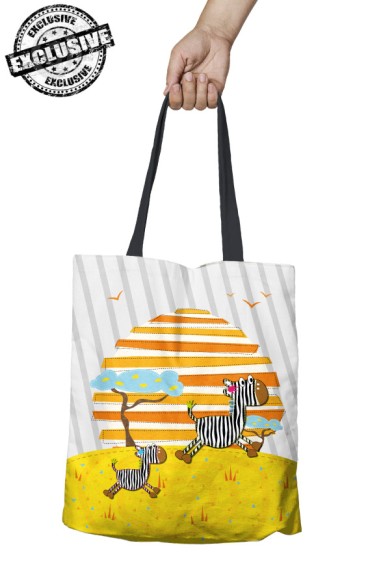 BOLSA DE MANO CEBRA