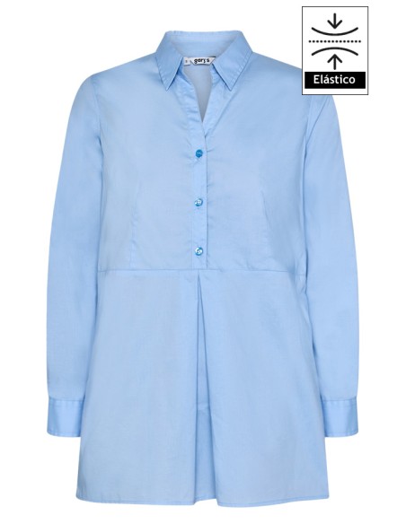 CAMICIA DONNA MANICA REGOLABILE