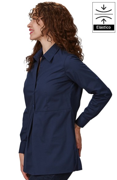 CAMICIA DONNA MANICA REGOLABILE