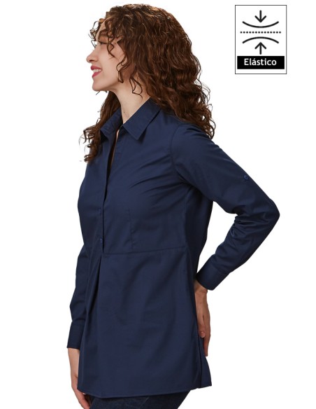 CAMISA MUJER MANGA REGULABLE