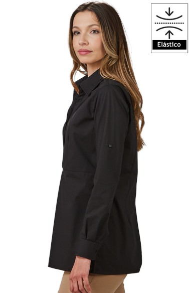 CAMICIA DONNA MANICA REGOLABILE