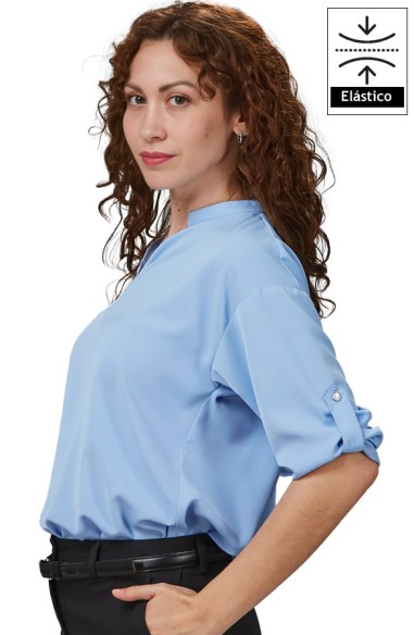 BLUSA MANGA REGULABLE MUJER MICAELA