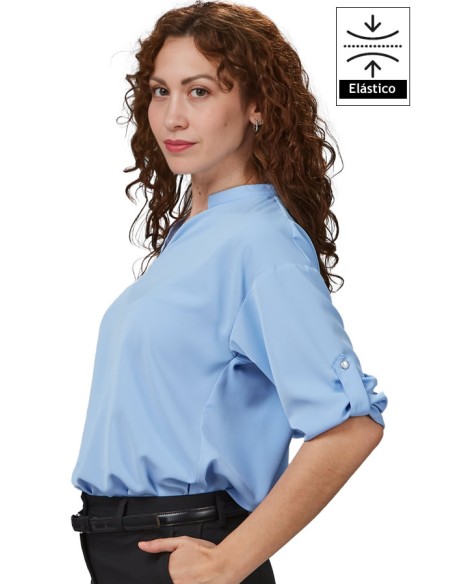 BLUSA MANGA REGULABLE MUJER MICAELA