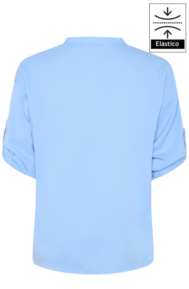 BLUSA MANGA REGULABLE MUJER MICAELA