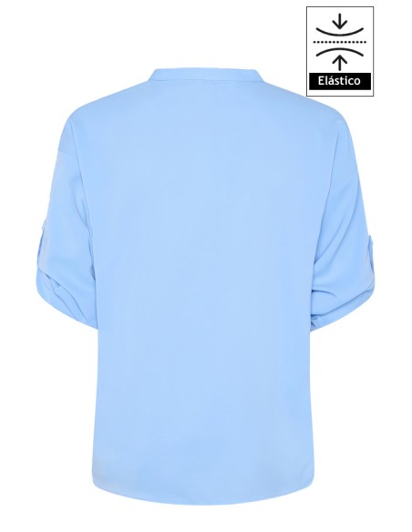 BLUSA MANGA REGULABLE MUJER MICAELA