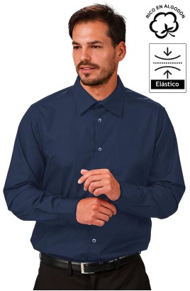CAMICIA UOMO M/L COLORE NICCOLO -sabbia 2