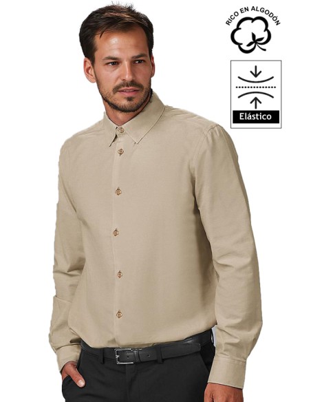 CAMISA HOMBRE M/L CLASICA NICCOLO -arena