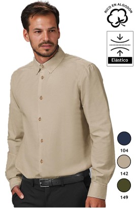 CAMISA HOMBRE M/L CLASICA COLORE NICCOLO
