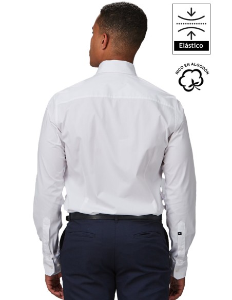 CAMISA CLÁSICA CUELLO ITALIANO HOMBRE STEFANO