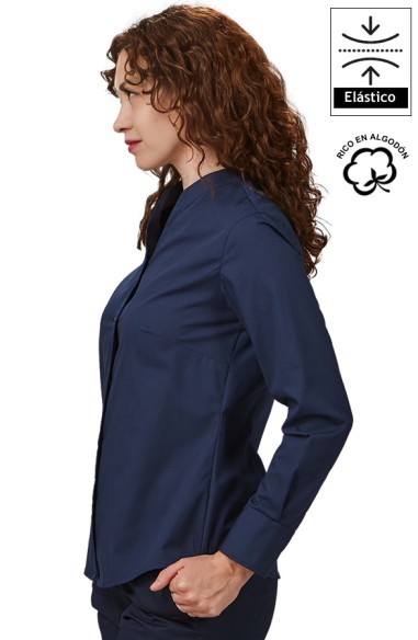 CAMISA ELYSIAN CUELLO CHIMENEA MUJER RACHELE