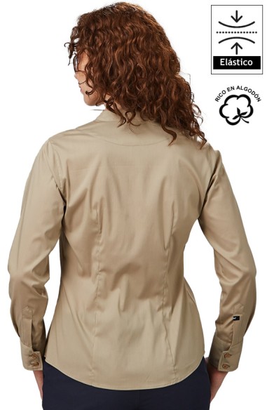 CAMISA ELYSIAN CUELLO CHIMENEA MUJER RACHELE