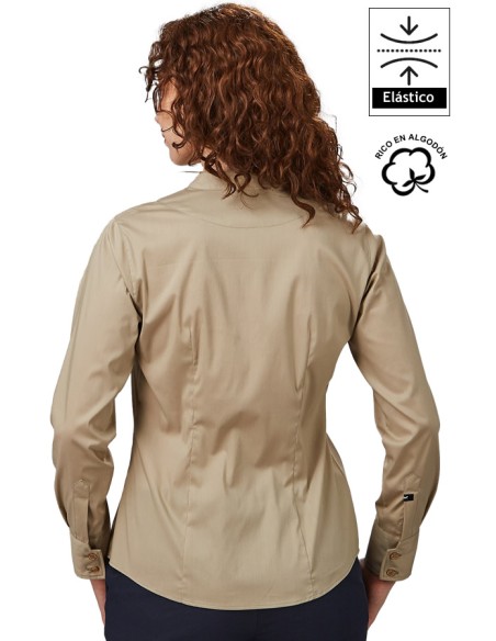 CAMISA ELYSIAN CUELLO CHIMENEA MUJER RACHELE
