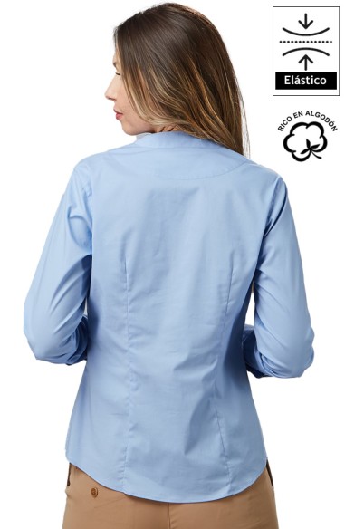 CAMISA ELYSIAN CUELLO CHIMENEA MUJER RACHELE