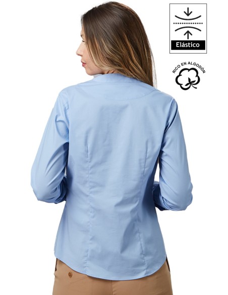 CAMISA ELYSIAN CUELLO CHIMENEA MUJER RACHELE