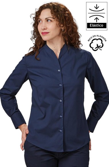 CAMISA ELYSIAN CUELLO CHIMENEA MUJER RACHELE