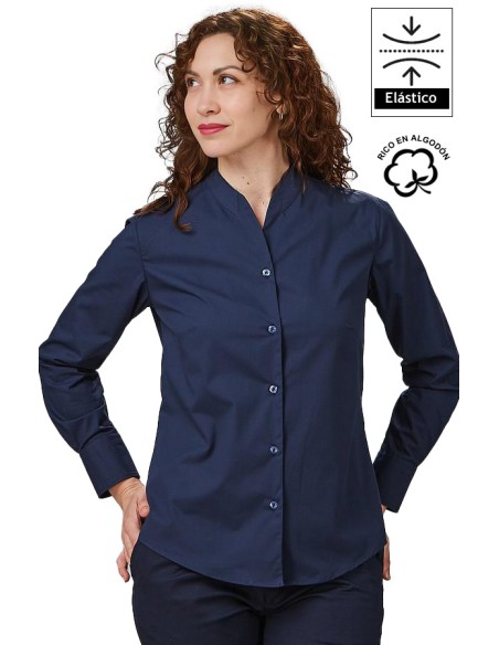 CAMISA ELYSIAN CUELLO CHIMENEA MUJER RACHELE