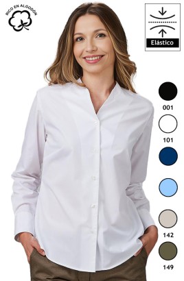 CAMISA ELYSIAN CUELLO CHIMENEA MUJER RACHELE
