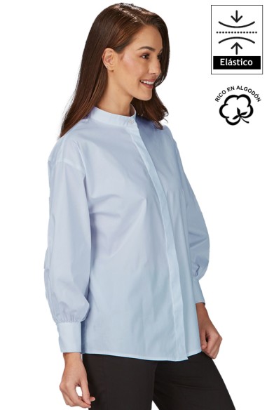 CAMICIA OVERSIZE DA MANICA A SBUFFO DONNA MADDALENA