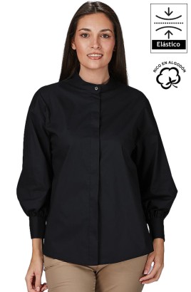 CAMISA OVERSIZE MANGAS ABULLONADAS MUJER MADDALENA 2