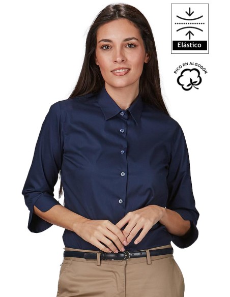 CAMISA MUJER MANGA 3/4 BEATRICE