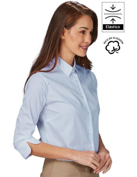 CAMISA MUJER MANGA 3/4 BEATRICE