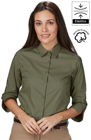 CAMISA MUJER MANGA 3/4 BEATRICE