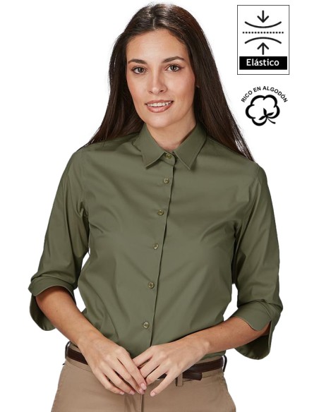 CAMISA MUJER MANGA 3/4 BEATRICE