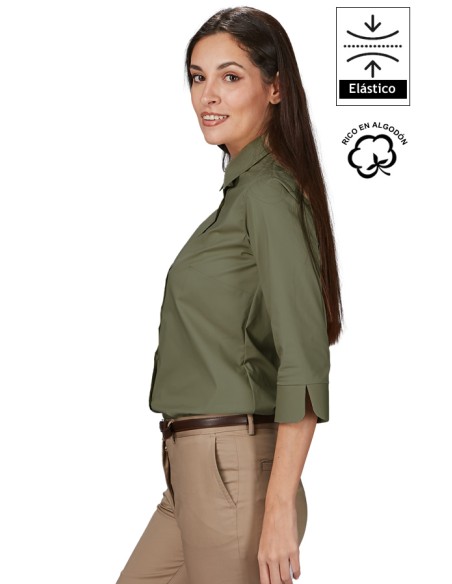 CAMISA MUJER MANGA 3/4 BEATRICE