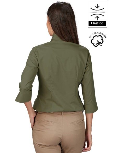 CAMISA MUJER MANGA 3/4 BEATRICE
