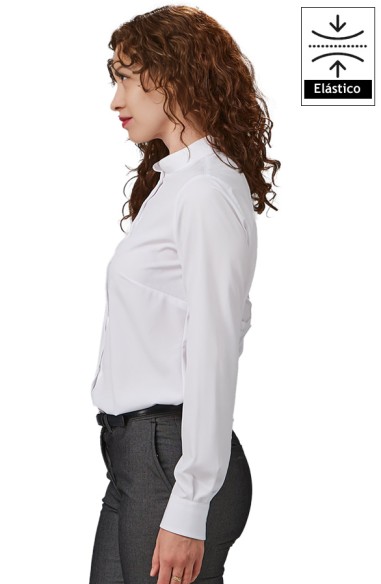 CAMISA COOL DRY CUELLO MAO MUJER GIULIA