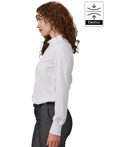 CAMICIA COOL DRY COLLO ALLA COREANA DONNA GIULIA