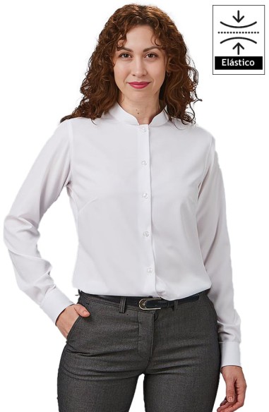 CAMISA COOL DRY CUELLO MAO MUJER GIULIA