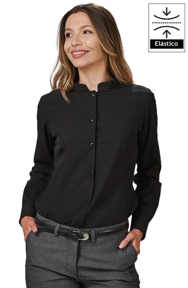 CAMICIA COOL DRY COLLO ALLA COREANA DONNA GIULIA