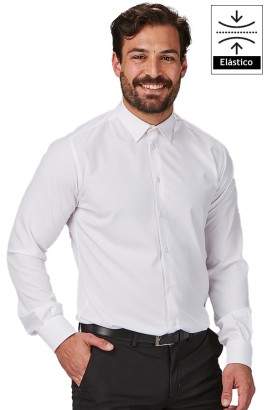 CAMISA COOL DRY CLASICA HOMBRE GABRIEL - Negro 2