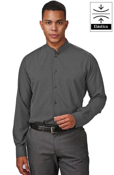 CAMICIA COOL DRY COLLO ALLA COREANA UOMO MATTEO