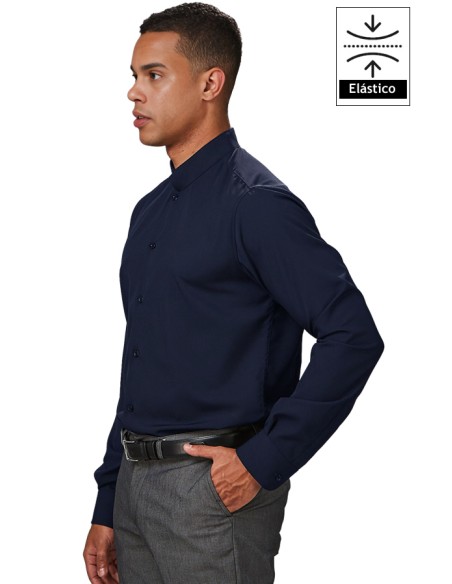 CAMICIA COOL DRY COLLO ALLA COREANA UOMO MATTEO