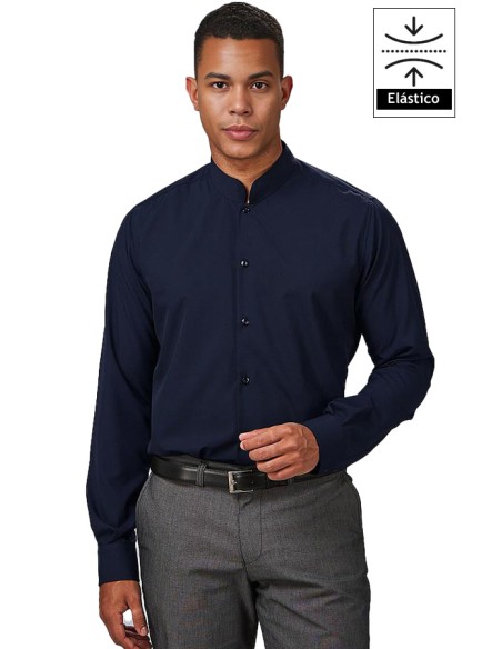 CAMICIA COOL DRY COLLO ALLA COREANA UOMO MATTEO
