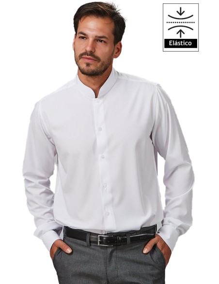 CAMISA COOL DRY CUELLO MAO HOMBRE MATTEO