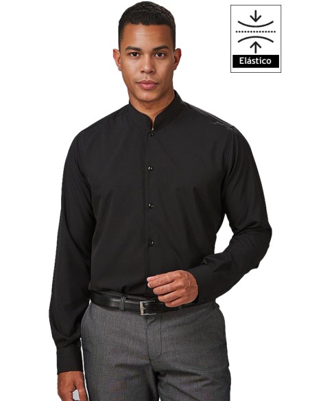 CAMISA COOL DRY CUELLO MAO HOMBRE MATTEO