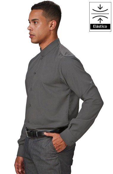 CAMICIA COOL DRY COLLO ALLA COREANA UOMO MATTEO
