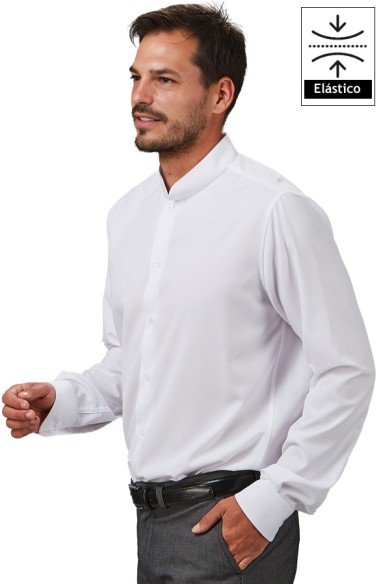 CAMICIA COOL DRY COLLO ALLA COREANA UOMO MATTEO